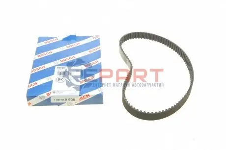 Ремінь ГРМ HYUNDAI ATOS, GETZ, I10 I KIA PICANTO I 1.0-1.1LPG 02.98-12.13 Bosch 1987949508 Купити в Україні