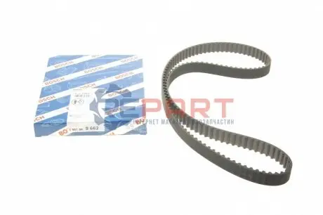 Ремінь ГРМ LADA GRANTA, KALINA, KALINA II, PRIORA, VESTA 1.4-1.6LPG 10.04 Bosch 1987949662 Купити в Україні