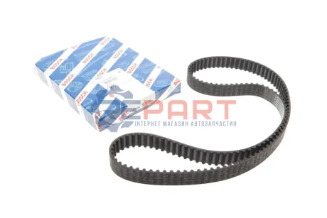 Ремінь ГРМ DS DS 3 CITROEN C3 II, DS3 FORD FIESTA VI LAND ROVER DISCOVERY IV, RANGE ROVER IV, RANGE ROVER SPORT I, RANGE ROVER SPORT II PEUGEOT 2008 I, 206+, 207, 208 1.4D/2.7D/3.0D 02.05 Bosch 1987949676 Купити в Україні