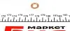Фото Шайба під форсунку MB Vario (7x15.1x1.5mm) Bosch (2 430 105 049) зображення 2