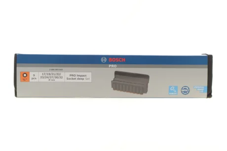 Набор ударных головок PRO Impact 3/4" 17-32 мм 9 шт. Bosch 2 608 003 042