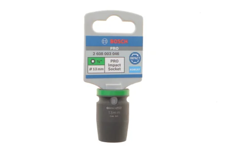 Головка торцева ударна PRO 1/2" 13 мм Bosch 2 608 003 046