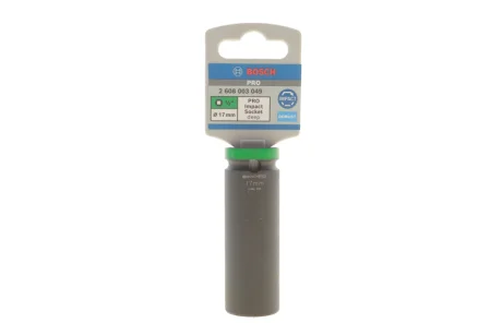Головка торцева ударна PRO 1/2" 17 мм Long Bosch 2 608 003 049
