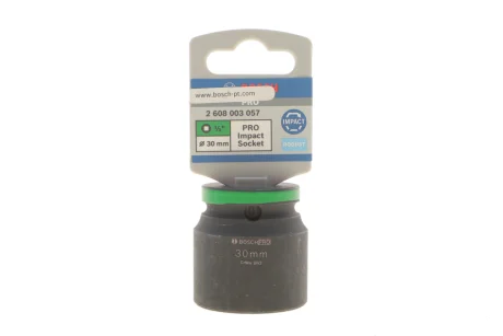 Головка торцевая ударная PRO 1/2" 30 мм Bosch 2 608 003 057