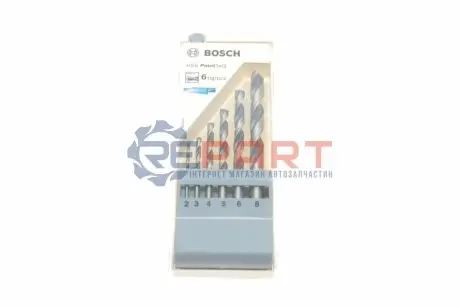 Набір свердл HSS PointTeQ Ø0.8-3.2 мм 7 од. Bosch 2 608 577 346