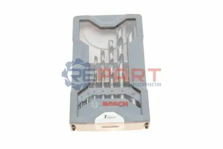 Набір свердл HSS PointTeQ Ø0.8-3.2 мм 7 од. Bosch 2 608 577 347