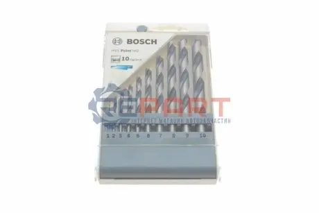 Набір свердл HSS PointTeQ Ø1-10 мм 10 од. Bosch 2 608 577 348