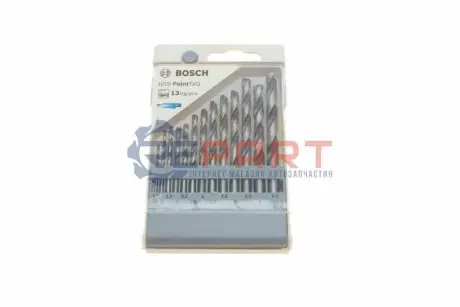 Набір свердл HSS PointTeQ Ø1,5-6,5 мм 13 од. Bosch 2 608 577 349