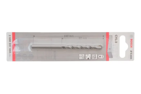 Свердло CYL-3 Ø6 мм по бетону Bosch 2608597660