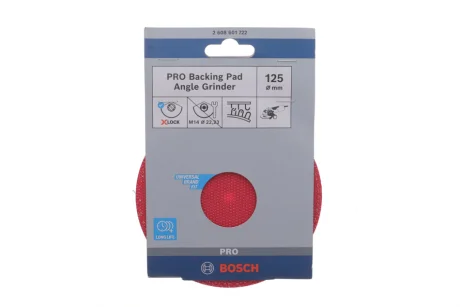 Круг шліфовальний 125х12 250 об/хв (на липучці) Bosch 2 608 601 722
