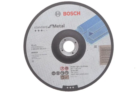 Круг відрізний 180x2x22,23 мм STD Metal Disc Bosch 2608603161