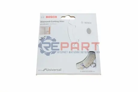 Алмазний диск ECO Universal 125-22,23 Bosch 2 608 615 028