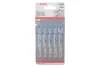 (к-кт 5 шт.) Полотно сменное для элетролобзиков T118B Basic for Metal Bosch (2 608 631 014) изображение 1