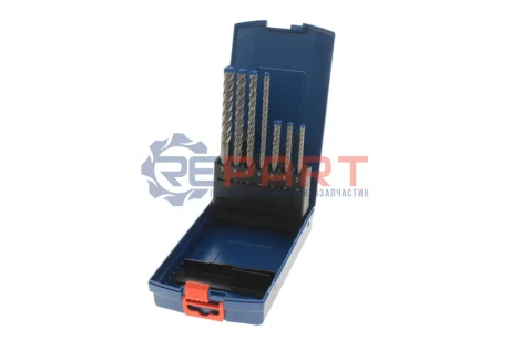 Набір бурів Expert SDS plus-7X Ø5-6-8-10-12 мм Bosch 2608900195