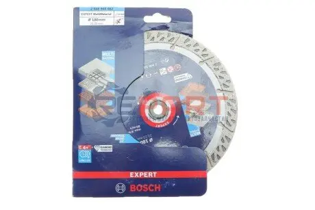 Круг відрізний 180x22,23 мм EXPERT Multi Material Diamond Cutting Disc Bosch 2 608 900 662