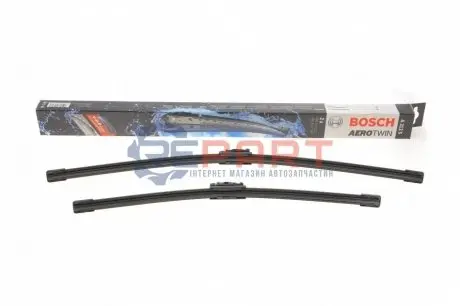 Щітка склоочисника безкаркасна передн (2шт) Aerotwin 600/450мм DACIA DUSTER NISSAN TERRANO RENAULT DUSTER 04.10 Bosch 3397014312 Купити в Україні