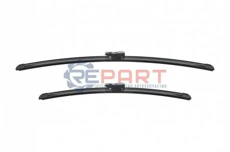 Щітка склоочисника безкаркасна передн (2шт) Aerotwin 650/500мм BMW X3 (G01), X3 (G01, F97, G08), X4 (G02, F98) JAGUAR E-PACE TOYOTA MIRAI 12.14 Bosch 3397014423