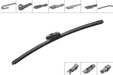 Щітка склоочисника (450мм) AeroEco (з к-том перехідників) Bosch 3397015577 Купити в Україні