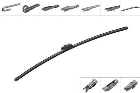 Щітка склоочисника (700мм) AeroEco (з к-том перехідників) Bosch 3397015584 Купити в Україні