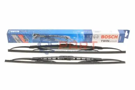 Щітки склоочисника (530/500мм) VW T4 1.8-2.5 TDI 93-03 BOSCH 3397118404 Купити в Україні