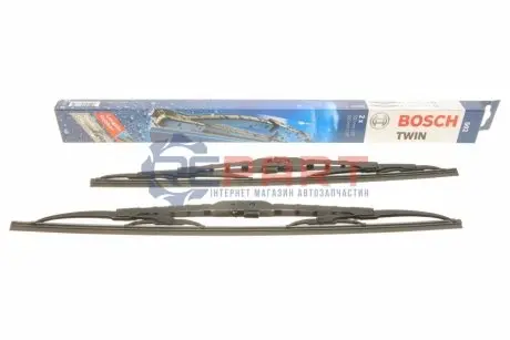 Щітки склоочисника (500/450mm) Chevrolet/Citroen/Honda/Mazda/Nissan/Opel/Peugeot/Suzuki/Toyota BOSCH 3397118563 Купити в Україні