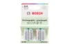 Батарейки акумуляторнi BATTERY NiМh АА (HR6) 2100 mАh зарядженi 4 шт. Bosch (8594162800520) зображення 1