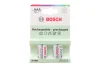 Батарейки акумуляторнi BATTERY NiMh ААА (HR03) 700 mАh зарядженi 4 шт. Bosch (8594162800568) зображення 1