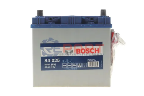 Акумуляторна батарея 60Ah/540A (232x173x225/+L/B00) S4 Азія Bosch DSC_0 092 S40 250 Купить в Украине
