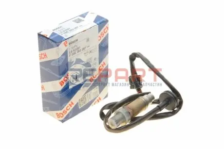 Лямбда зонд Audi/BMW/Fiat/Opel/Skoda/VW BOSCH F 00E 263 287 Купити в Україні