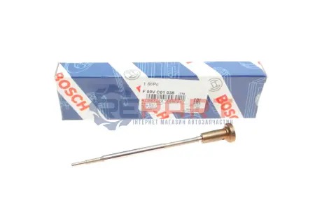 Клапан форсунки CR ALFA ROMEO 145, 146, 156, 166 FIAT BRAVA, BRAVO I, MAREA, MULTIPLA LANCIA KAPPA, LYBRA 1.9D/2.4D 09.97-06.10 Bosch F00VC01038 Купити в Україні