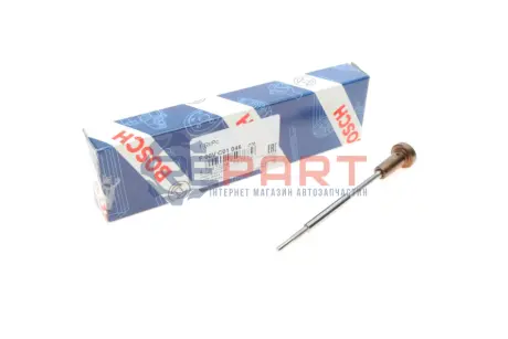 Клапан форсунки CR ALFA ROMEO 147, 156, 166 FIAT DOBLO, MAREA, MULTIPLA, STILO LANCIA LYBRA, THESIS 1.9D/2.4D 09.96 Bosch F00VC01046 Купити в Україні