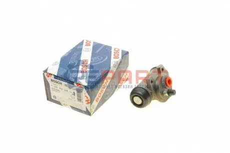 Гальмівний циліндр задн Лів PEUGEOT 207, 405 I, 405 II 1.4-1.9D 01.87 Bosch F026002208 Купити в Україні