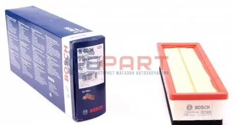 Воздушный фильтр Bosch F026400036 Купить в Украине