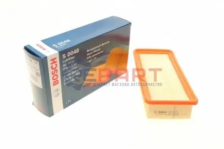 Фото Фільтр повітряний Hyundai Accent III/Kia Rio II 1.4GL/1.6GLS 05-11 BOSCH (F026400048) зображення 1