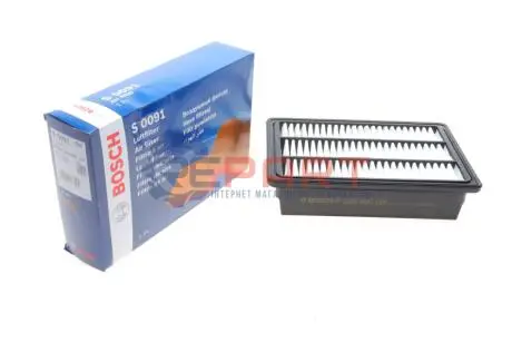 Фото Фільтр повітряний Hyundai Santa Fe 2.2CRDi/2.7V6 06-12 BOSCH (F026400091) зображення 1