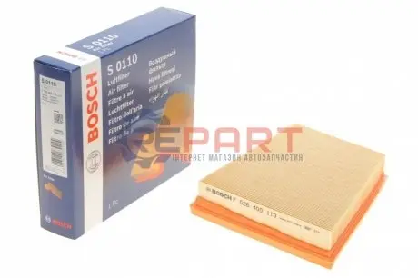 Фото Повітряний фільтр BOSCH (F026400110) зображення 1
