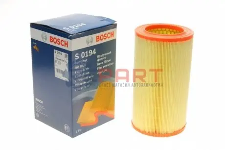 Фільтр повітряний (фільтруючий елемент) FIAT BRAVO, BRAVO II LANCIA DELTA III 1.4-2.0D 09.07-12.16 Bosch F026400194 Купити в Україні