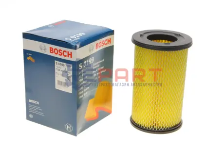 Фільтр повітряний (фільтруючий елемент) NISSAN NAVARA, NP300, PICK UP 2.5D 11.01 Bosch F026400199 Купити в Україні