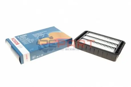 Фільтр повітряний (фільтруючий елемент) CITROEN C4 AIRCROSS, C-CROSSER, C-CROSSER ENTERPRISE MITSUBISHI ASX, LANCER VIII, OUTLANDER II PEUGEOT 4007, 4008 1.5-3.0 11.06 Bosch F026400200 Купити в Україні