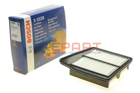 Фільтр повітряний (фільтруючий елемент) HONDA ACCORD VIII 2.0 06.08-06.15 Bosch F026400328 Купити в Україні