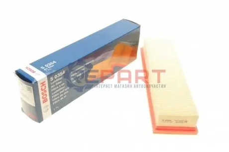 Фільтр повітряний (фільтруючий елемент) CITROEN C3 II PEUGEOT 207 1.1-1.4LPG 04.06-09.16 Bosch F026400354 Купити в Україні