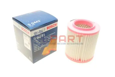 Фільтр повітряний (фільтруючий елемент) AUDI A8 D3 2.8-4.2D 10.02-07.10 Bosch F026400443