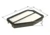 Фото Фільтр повітряний (фільтруючий елемент) HONDA CIVIC VIII 2.0 09.06-01.12 Bosch (F026400580) зображення 5