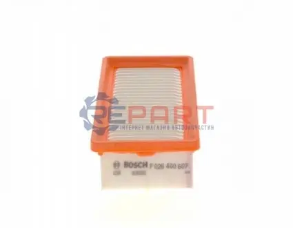 Фільтр повітряний (фільтруючий елемент) RENAULT TWINGO II, WIND 1.2 03.07-09.14 Bosch F026400607 Купити в Україні