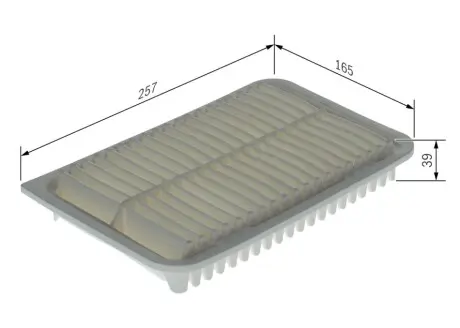 FILTR POWIETRZA SUZUKI IGNIS III, SWIFT V 10.16- Bosch F 026 400 659 Купить в Украине