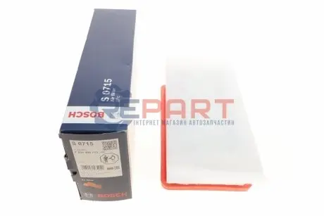 Фото Повітряний фільтр BOSCH (F 026 400 715) зображення 1