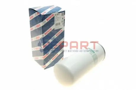 Паливний фільтр MAN TGS I, TGX I RVI MAGNUM VOLVO 7700, 8700, 9700, 9900, B12, B9, FH, FH II, FH III, FH12, FH16, FH16 II, FM, FM II, FM12, FM9, FMX, FMX II, FMX III D11A-330-DXi12 01.92 Bosch F026402017 Купити в Україні