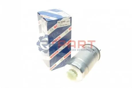 Паливний фільтр FIAT DOBLO, FIORINO, GRANDE PUNTO, PUNTO, PUNTO EVO, QUBO FORD KA 1.3D/1.9D 10.01 Bosch F026402049 Купити в Україні