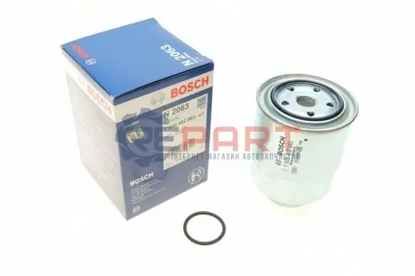 Паливний фільтр HONDA ACCORD VII, CIVIC VIII, CR-V II, CR-V III, FR-V 2.2D 01.04-12.11 Bosch F026402063 Купити в Україні