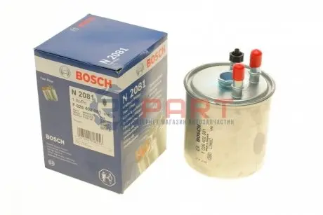 Паливний фільтр RENAULT KANGOO BE BOP, KANGOO EXPRESS, KANGOO II, LAGUNA, LAGUNA III, TWINGO II 1.5D/2.0D/3.0D 03.07 Bosch F026402081 Купити в Україні